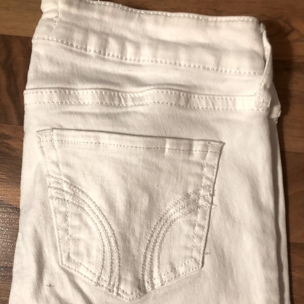 Hollister Super Skinny Jeans White